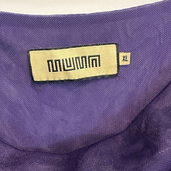 Muma World Luis Maxi Dress in Cherry Night - Picture 6 of 8